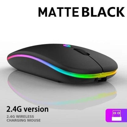 HP W10 Dual Mode Wireless Mouse – Bluetooth + 2.4GHz | Slim Design, Long Battery Life