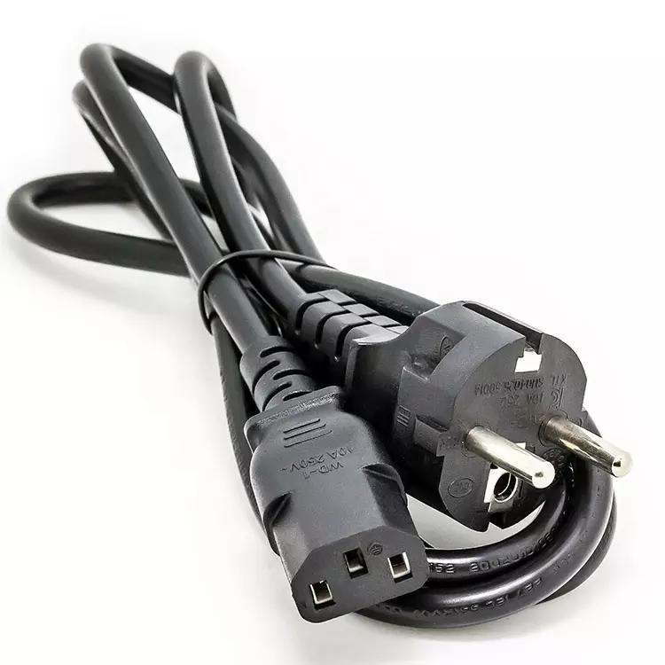 AC Power Cord 5ft (1.5m) – Universal Plug Cable for PC, Monitor, Printer Etc