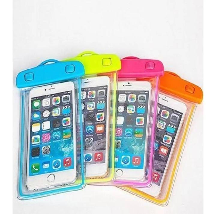Transparent Silicone Mobile Cover - 1 Pcs