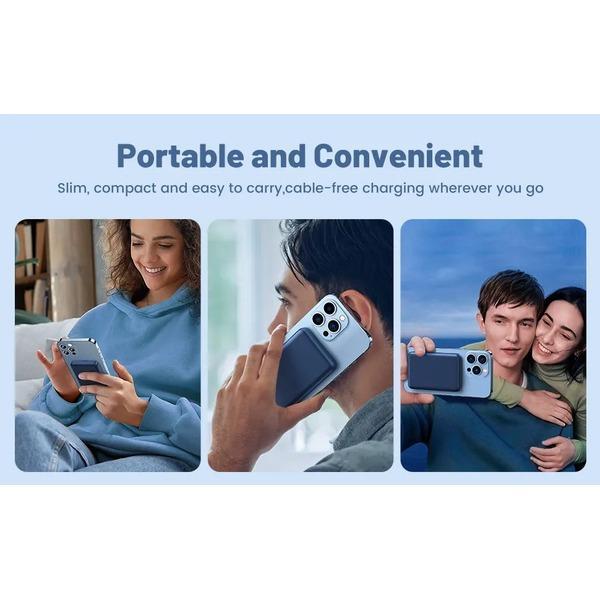 Portable Fast Charging Power Bank - 10,000mAh, Lightweight & Compact Design