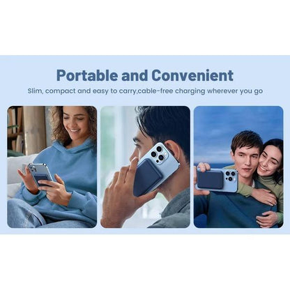 Portable Fast Charging Power Bank - 10,000mAh, Lightweight & Compact Design