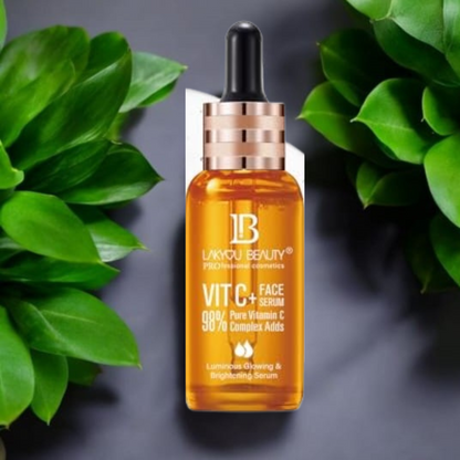 Beauty Vitamin C Face Serum – 98% Pure Vitamin C Complex For Luminous Glow, Brightening, Firming & Repairing, 50ml