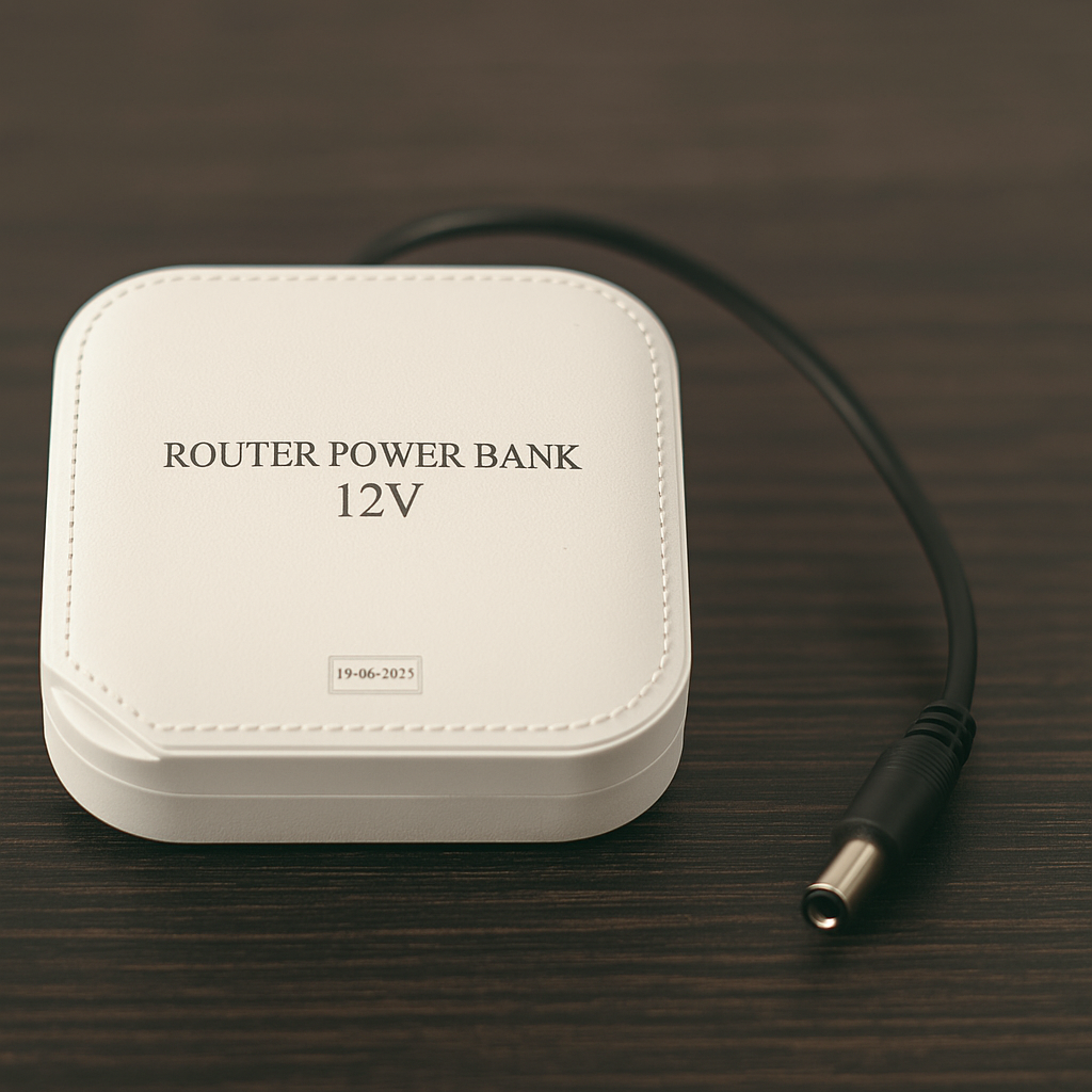Backup Power For Seamless Internet Connectivity | Best Quality Power Bank For Wifi Router – Without Adapter