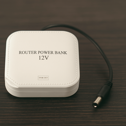 Backup Power For Seamless Internet Connectivity | Best Quality Power Bank For Wifi Router – Without Adapter