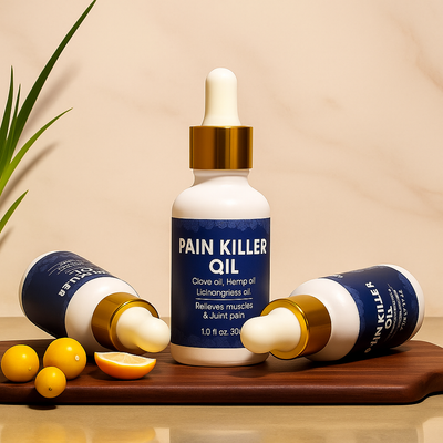 Pain Killer Oil – Natural Muscle & Joint Relief
