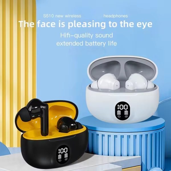 Professional Display Earbuds Wireless Bluetooth Earbuds |  Bluetooth 5.3 For Android