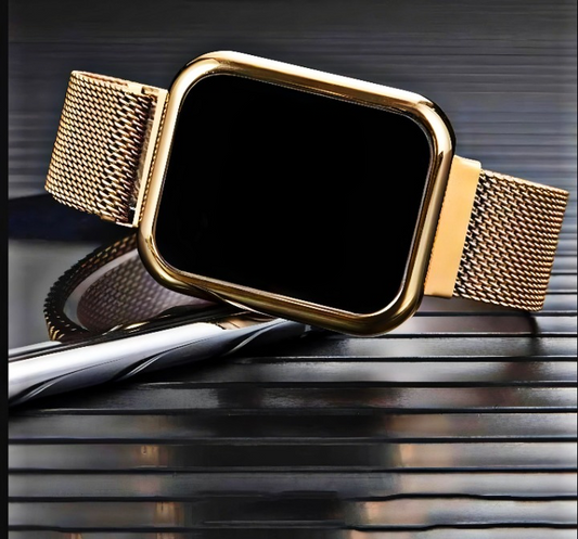 Touch Led Magnet Watch Fashion Casual Sports Men’s Watch Touch Smart Led Digital Watches (without Box)