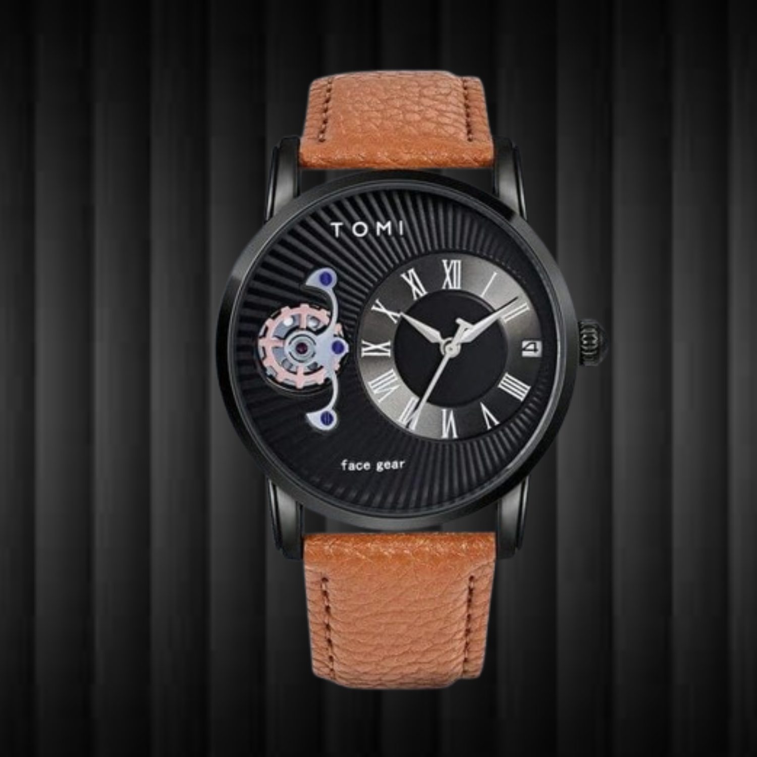 TOMI T-104 Face Strap Watch