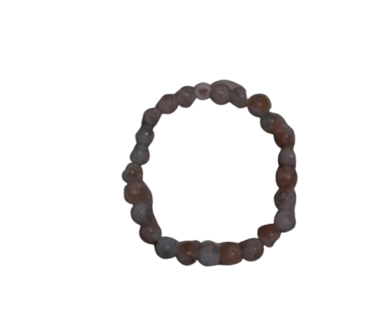 Multiple Beaded Stretch Bracelet with initials