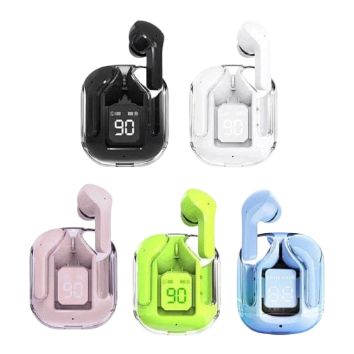 Air 31 Earbuds Wireless crystal Airpods Transparent