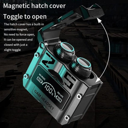 M25 Bluetooth 5.3 Wireless Earbuds – 40 Hours Backup,Touch Control, Waterproof